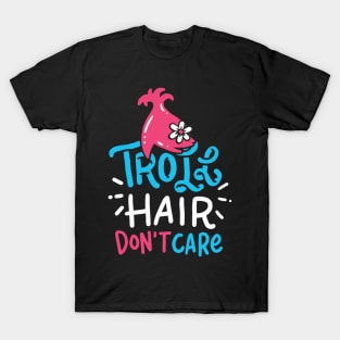 Hairdresser Shirt barber hair don't care T-Shirt